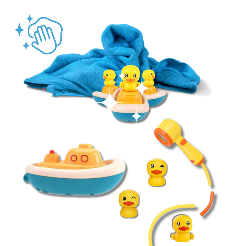 Triple Splash Duck Bath Toys