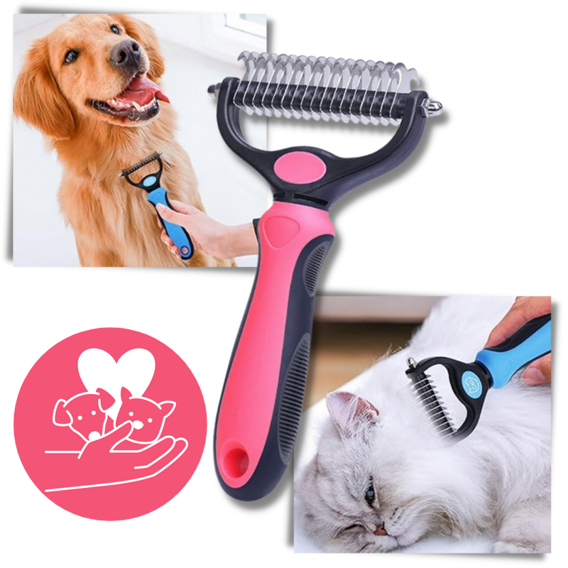 Ultimate Deshedding Brush for Dogs and Cats