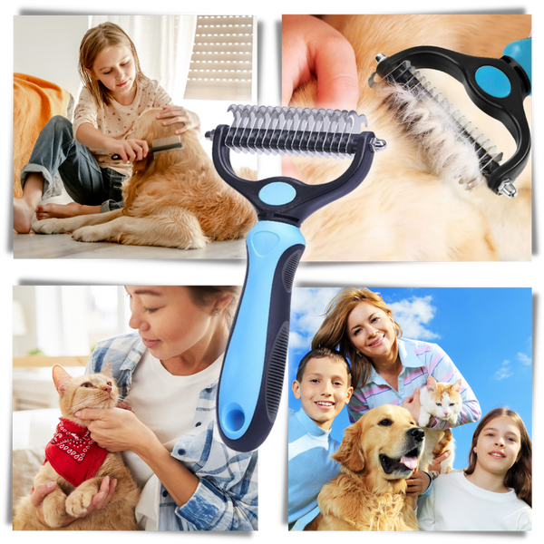 Ultimate Deshedding Brush for Dogs and Cats