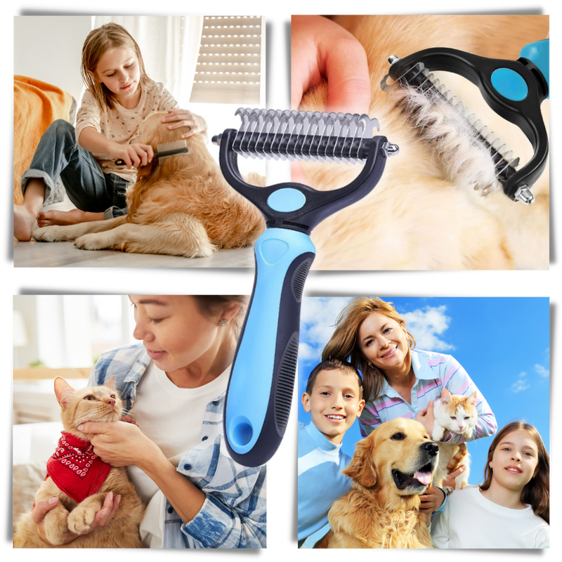 Ultimate Deshedding Brush for Dogs and Cats