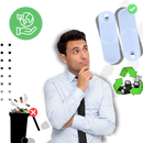 Universal AAA to AA Battery Converter