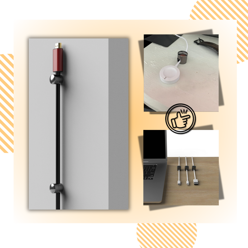 Universal Desk Cable Organizer