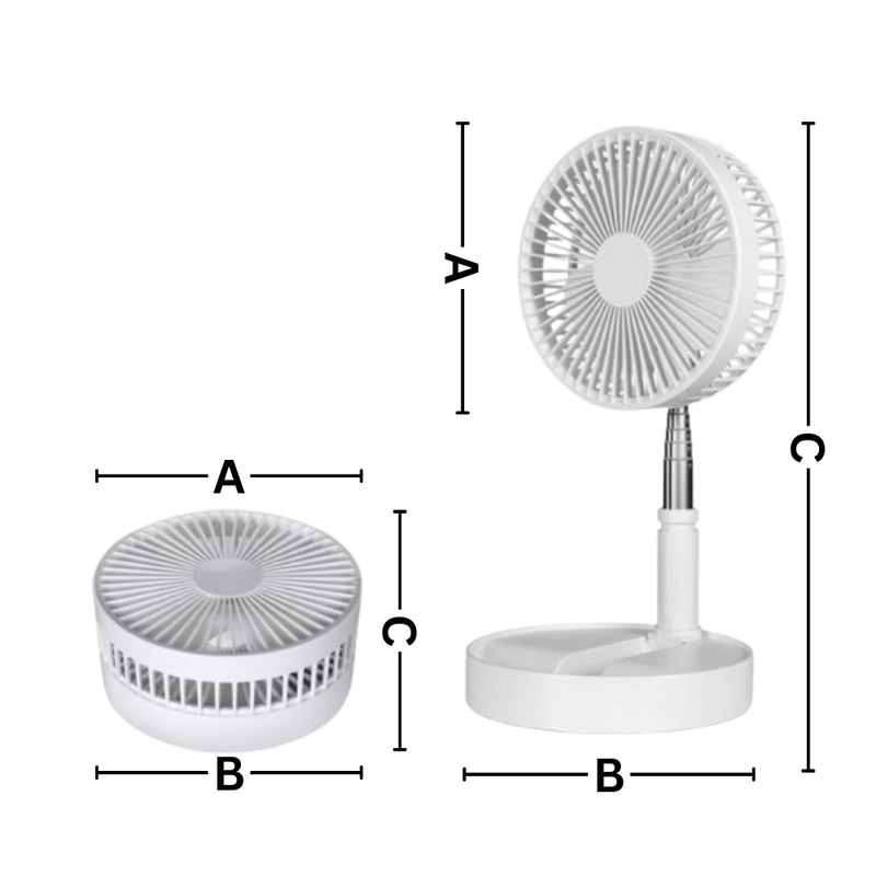 USB charging portable fan