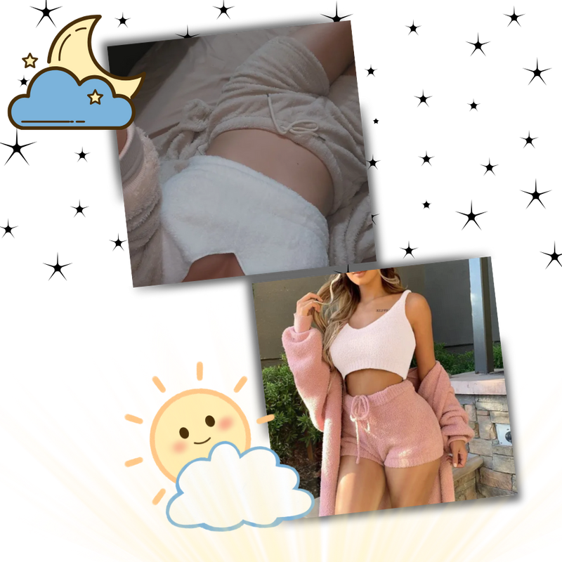 Versatile Stylish Pajama Set Short