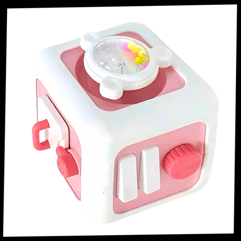 Vibrant 6 in 1 Busy Cube Sensory Toy