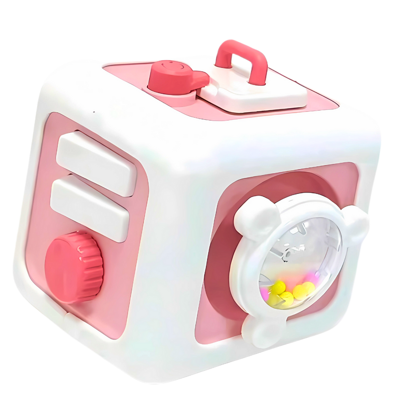 Vibrant 6 in 1 Busy Cube Sensory Toy