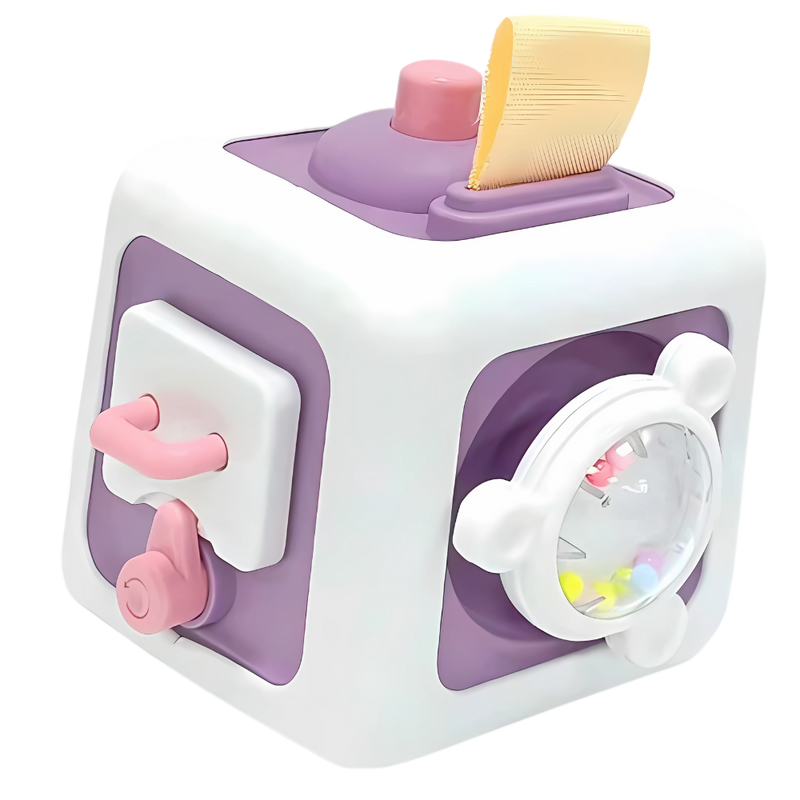 Vibrant 6 in 1 Busy Cube Sensory Toy