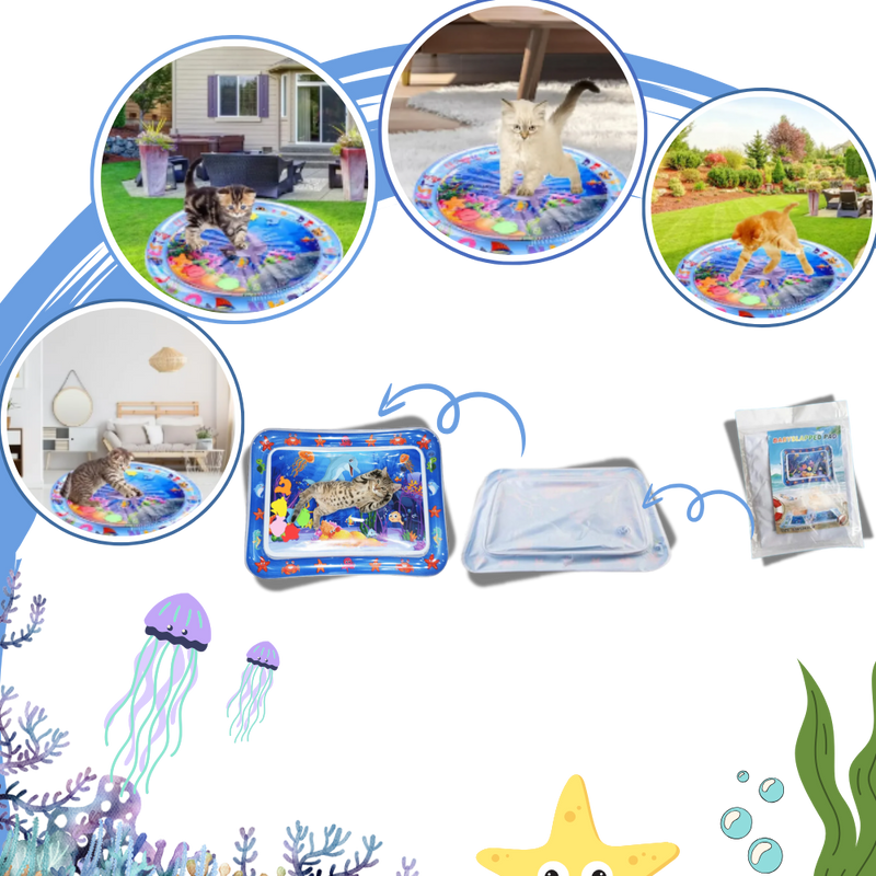 Vibrant Pet Water Mat