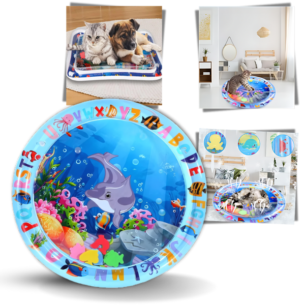 Vibrant Pet Water Mat