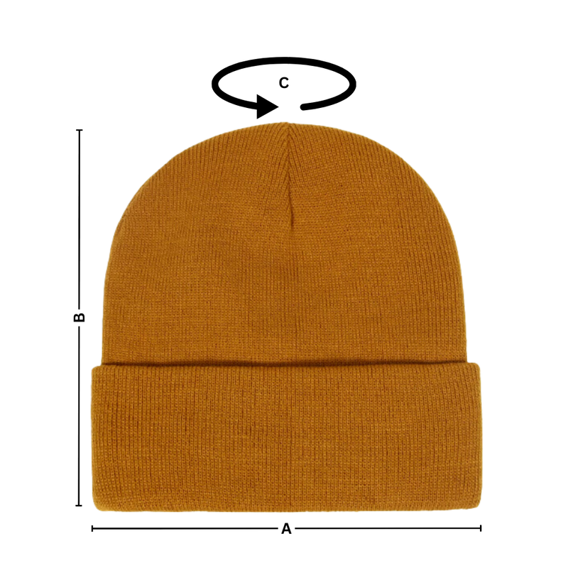 Warm Knit Satin Lined Beanie