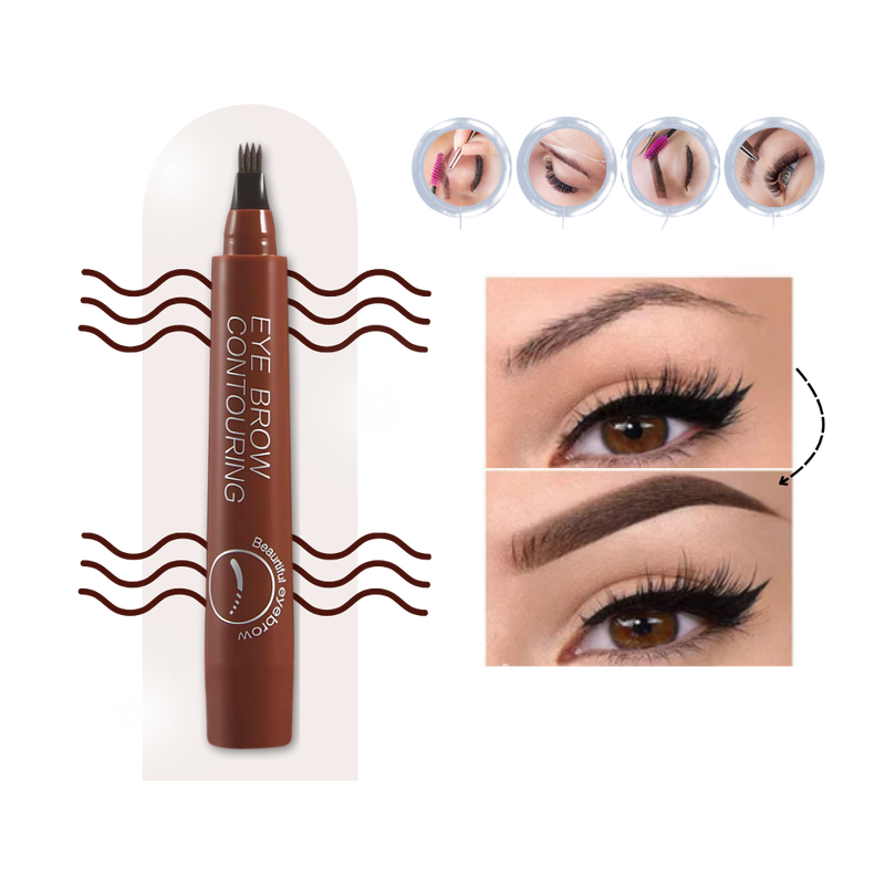 Waterproof Liquid Formula Eyebrow Pen