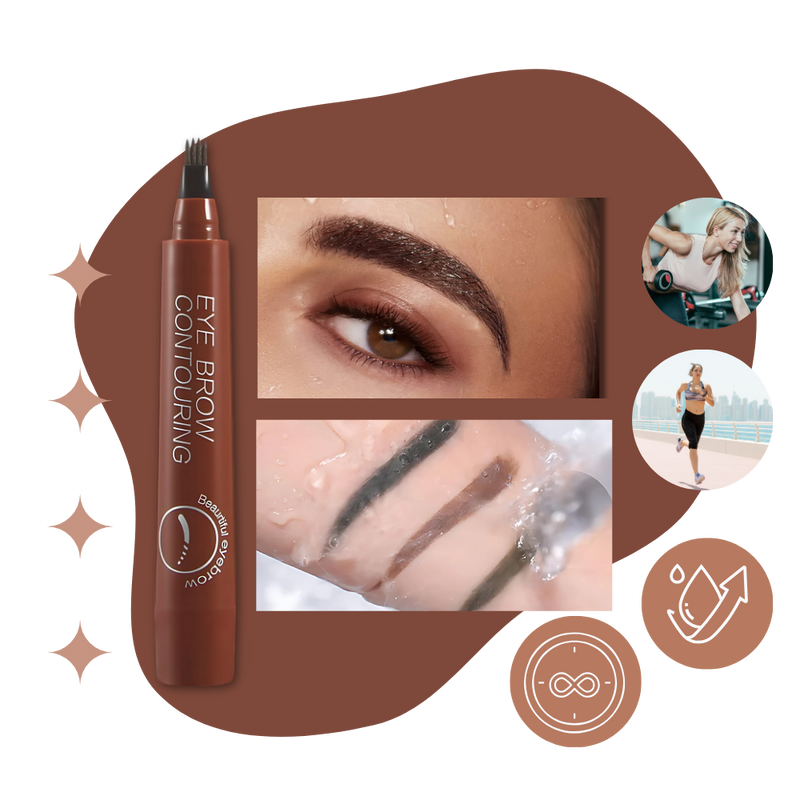 Waterproof Liquid Formula Eyebrow Pen