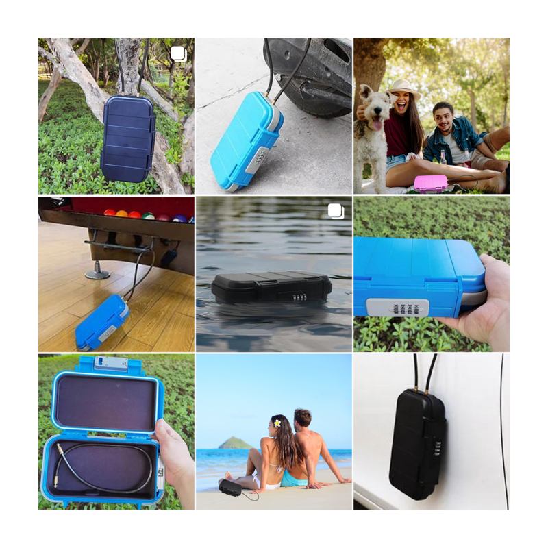 Waterproof Small Lockable Storage Box
