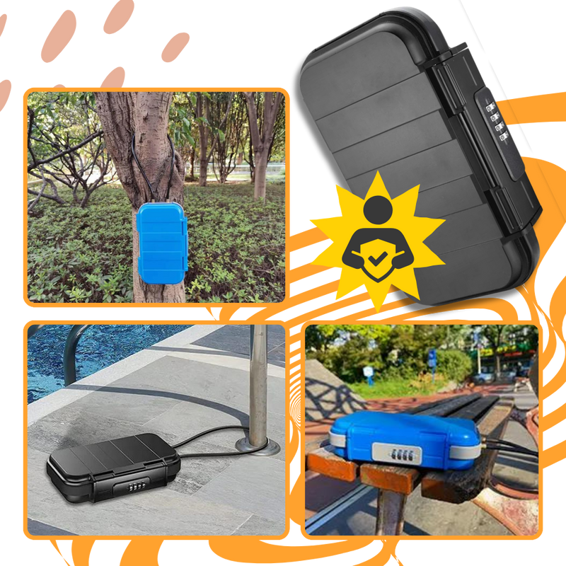 Waterproof Small Lockable Storage Box