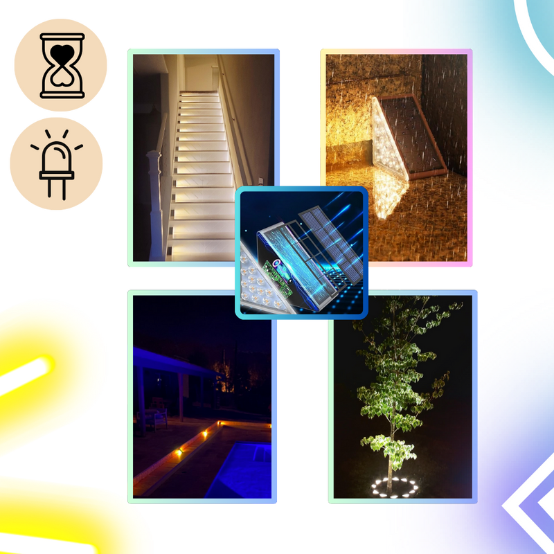 Waterproof Solar Step Lights
