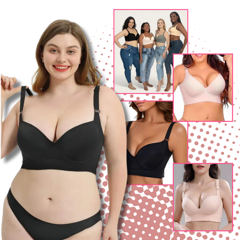 Wide Side Wings Incorporated Shaper Bra
