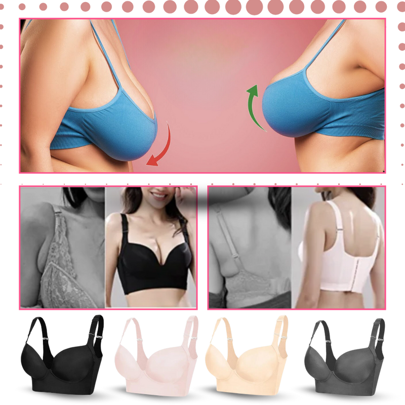 Wide Side Wings Incorporated Shaper Bra