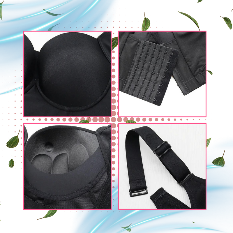 Wide Side Wings Incorporated Shaper Bra