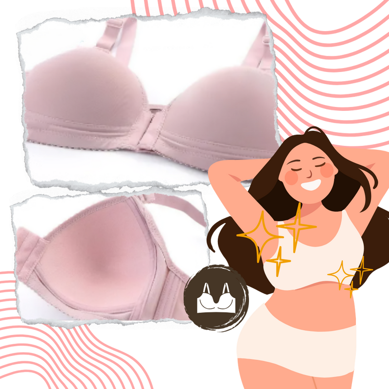 Wireless Plus Size Push Up Bra