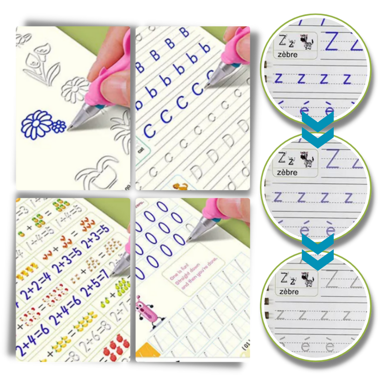 Write & Wipe Groove Practice Copybooks