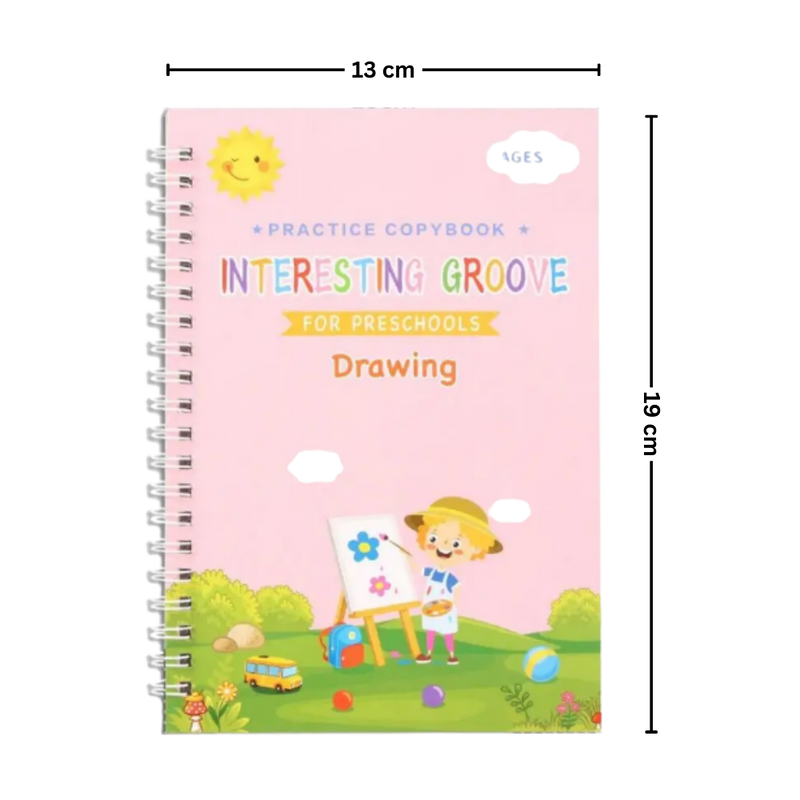 Write & Wipe Groove Practice Copybooks