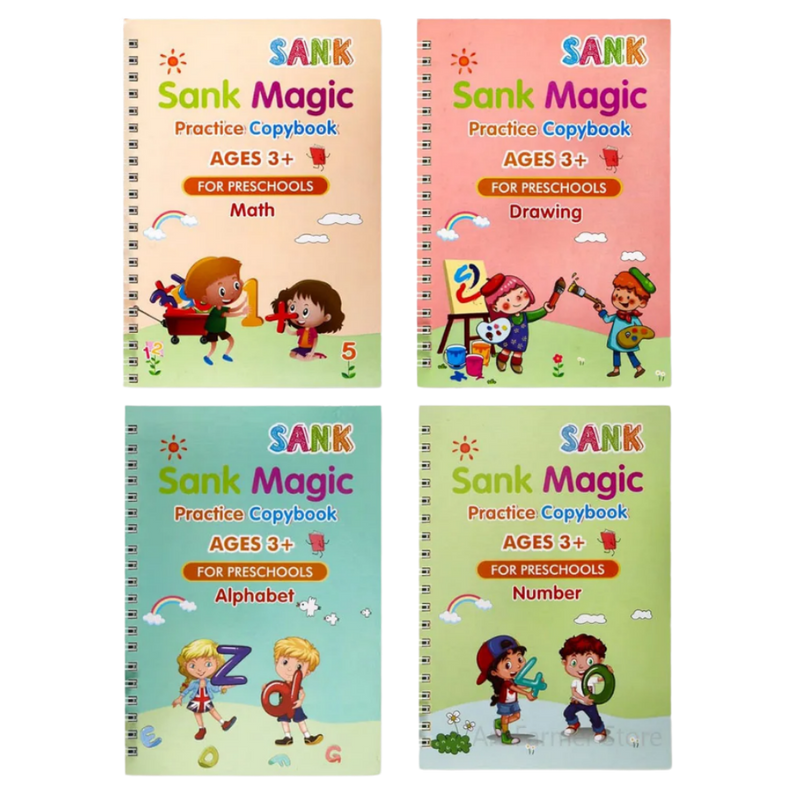 Write & Wipe Groove Practice Copybooks