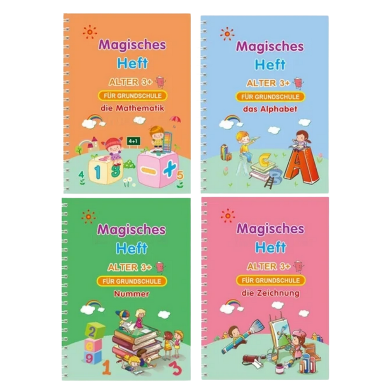 Write & Wipe Groove Practice Copybooks