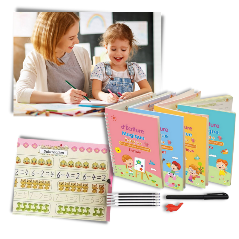 Write & Wipe Groove Practice Copybooks