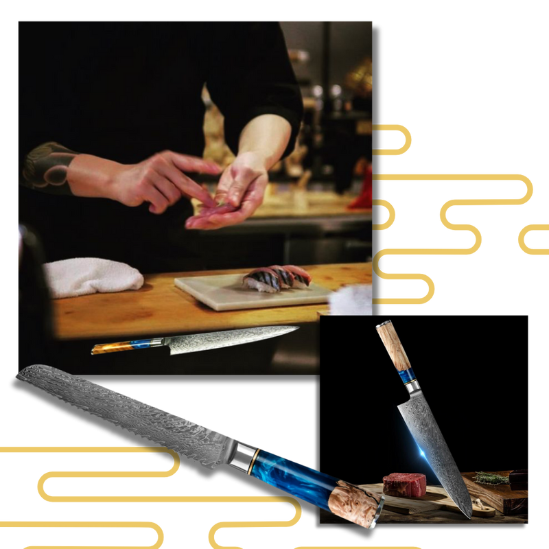 Riviera Maya Series Japanese Knives